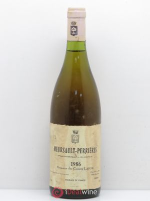 Meursault 1er Cru Les Perrières Comtes Lafon (Domaine des)  1986 - Lot of 1 Bottle