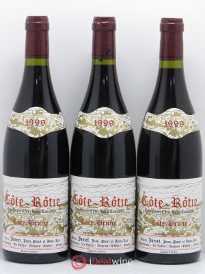 Côte-Rôtie Côte Brune Jamet  1999 - Lot of 3 Bottles