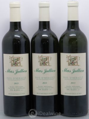 IGP Pays d'Hérault Mas Jullien Olivier Jullien  2013 - Lot of 3 Bottles