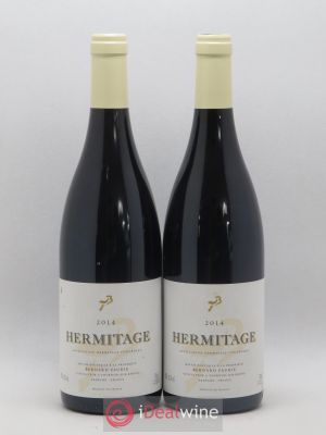 Hermitage Greffieux Bessards (capsule blanche) Bernard Faurie  2014 - Lot of 2 Bottles