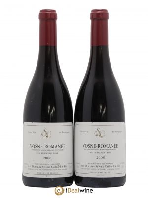 Vosne-Romanée Sylvain Cathiard & Fils  2008 - Lot of 2 Bottles