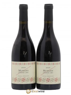 Musigny Grand Cru Domaine Marchand Tawse 2010 - Lot of 2 Bottles