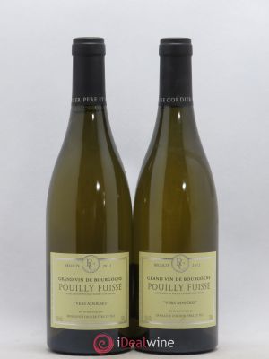 Pouilly-Fuissé Vers Asnieres Cordier (sans prix de réserve) 2012 - Lot de 2 Bouteilles