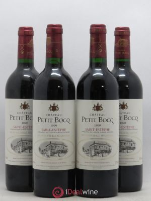 Château Petit Bocq Cru Bourgeois  1999 - Lot of 4 Bottles