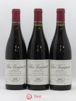 Clos de Vougeot Grand Cru Laurent Roumier  2006 - Lot of 3 Bottles