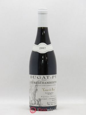 Gevrey-Chambertin Coeur de Roy Très Vieilles Vignes Bernard Dugat-Py  2007 - Lot de 1 Bouteille