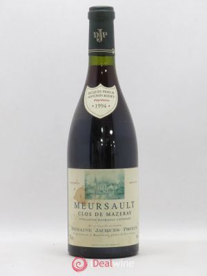 Meursault Clos de Mazeray Domaine Jacques Prieur 1994 - Lot of 1 Bottle