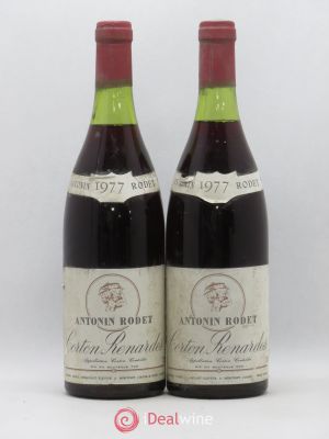 Corton Grand Cru Renardes Maison Antonin Rodet 1977 - Lot of 2 Bottles