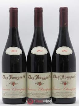 Saumur-Champigny Clos Rougeard  2003 - Lot of 3 Bottles