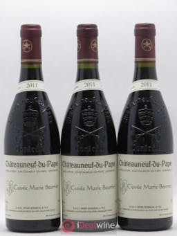 Châteauneuf-du-Pape Marie Beurrier Henri Bonneau & Fils  2011 - Lot of 3 Bottles