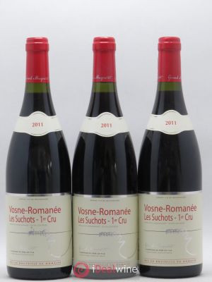 Vosne-Romanée 1er Cru Les Suchots Gérard Mugneret  2011 - Lot of 3 Bottles
