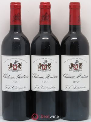 Château Montrose 2ème Grand Cru Classé  2000 - Lot of 3 Bottles