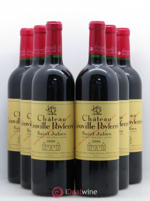 Château Léoville Poyferré 2ème Grand Cru Classé  2000 - Lot of 6 Bottles