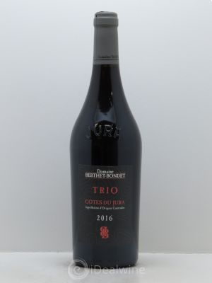 Côtes du Jura Trio Berthet-Bondet  2016 - Lot of 1 Bottle