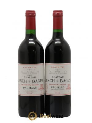 Château Lynch Bages 5ème Grand Cru Classé 1989 - Lot de 2 Bottles