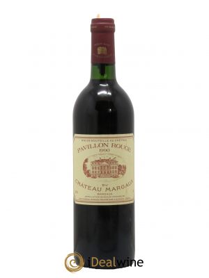 Pavillon Rouge du Château Margaux Second Vin 1990 - Lot de 1 Bottle