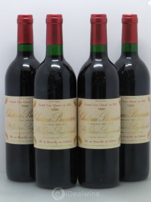 Château Branaire Ducru 4ème Grand Cru Classé  1990 - Lot of 4 Bottles