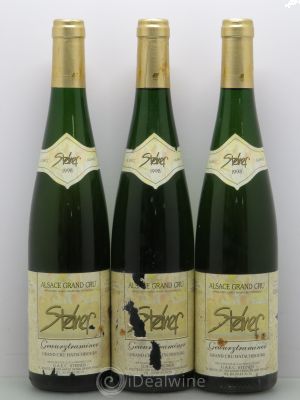 Gewurztraminer Grand Cru Hatschbourg Steiner (no reserve) 1998 - Lot of 3 Bottles