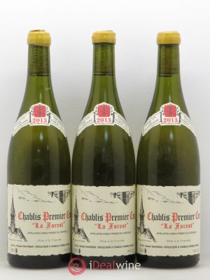 Chablis 1er Cru Forest René et Vincent Dauvissat  2013 - Lot of 3 Bottles