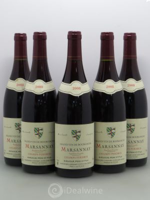Marsannay Champs Perdrix Domaine Sirugue Pere Et Fils 2008 - Lot of 5 Bottles