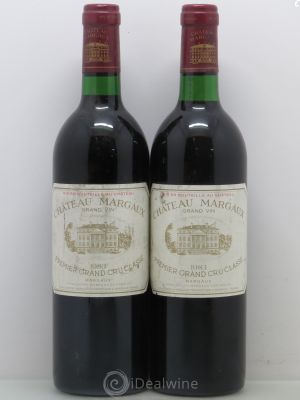Château Margaux 1er Grand Cru Classé  1983 - Lot of 2 Bottles