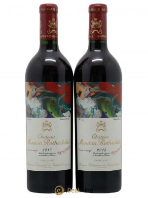 Château Mouton Rothschild 1er Grand Cru Classé  2015 - Lot of 2 Bottles