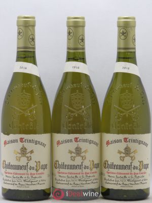 Châteauneuf-du-Pape Trintignant 2016 - Lot of 3 Bottles