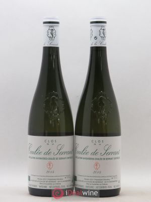 Savennières Clos de la Coulée de Serrant Vignobles de la Coulée de Serrant - Nicolas Joly  2014 - Lot of 2 Bottles