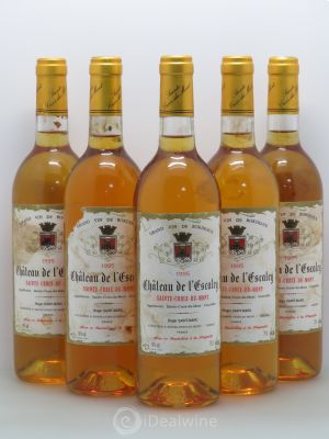 - Château de L'escaley - Sainte Croix du Mont 1995 - Lot of 5 Bottles