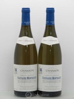 Chassagne-Montrachet 1er Cru Chenevottes Maison Chanson 2007 - Lot of 2 Bottles