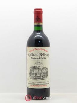 Montagne Saint-Émilion Château Bellevue 1990 - Lot of 1 Bottle