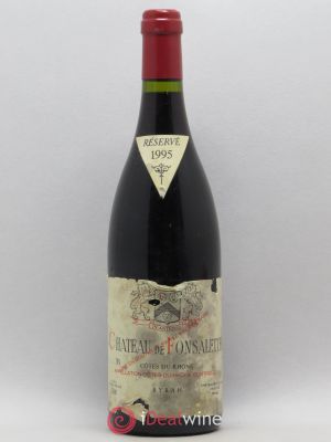 Côtes du Rhône Château de Fonsalette  1995 - Lot of 1 Bottle