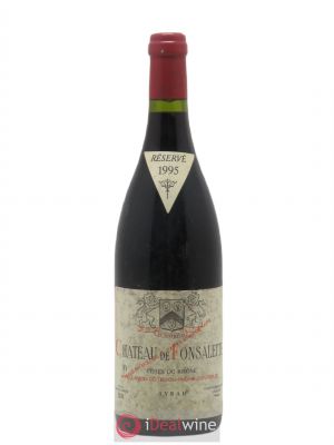 Côtes du Rhône Cuvée Syrah Château de Fonsalette  1995 - Lot de 1 Bouteille