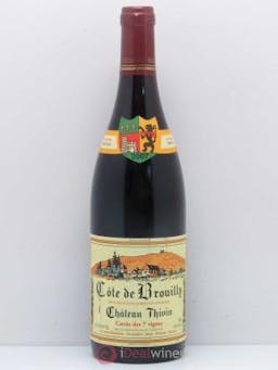 Côte de Brouilly Les 7 Vignes Château Thivin (sans prix de réserve) 2007 - Lot de 1 Bouteille