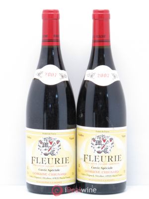 Fleurie Cuvée Spéciale Vieilles Vignes Chignard (Domaine)  2007 - Lot of 2 Bottles
