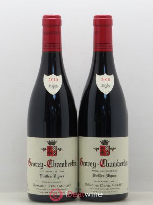 Gevrey-Chambertin Vieilles vignes Denis Mortet (Domaine)  2010 - Lot de 2 Bouteilles