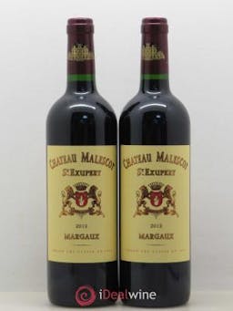 Château Malescot Saint-Exupéry 3ème Grand Cru Classé  2012 - Lot of 2 Bottles