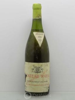 Châteauneuf-du-Pape Château Rayas Reynaud  1985 - Lot of 1 Bottle