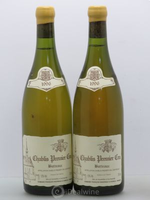 Chablis 1er Cru Butteaux Raveneau (Domaine)  1996 - Lot of 2 Bottles