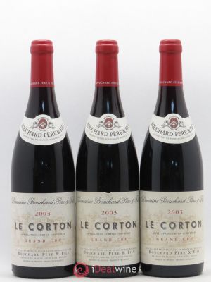 Corton Le Corton Bouchard Père & Fils  2003 - Lot of 3 Bottles