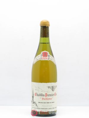 Chablis 1er Cru Vaillons René et Vincent Dauvissat  1991 - Lot of 1 Bottle