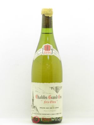 Chablis Grand Cru Les Clos René et Vincent Dauvissat  1991 - Lot of 1 Bottle