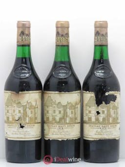 Château Haut Brion 1er Grand Cru Classé  1979 - Lot of 3 Bottles