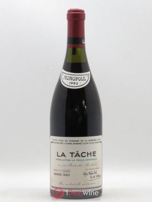 La Tâche Grand Cru Domaine de la Romanée-Conti  1992 - Lot of 1 Bottle