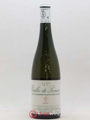 Savennières Clos de la Coulée de Serrant Vignobles de la Coulée de Serrant - Nicolas Joly  2006 - Lot of 1 Bottle