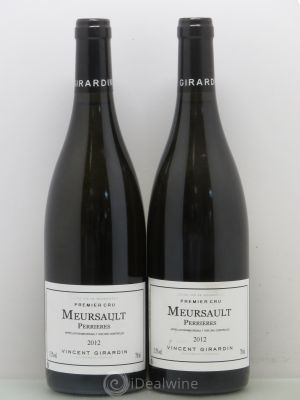 Meursault 1er Cru Perrières Vincent Girardin 2012 - Lot of 2 Bottles