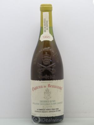 Châteauneuf-du-Pape Château de Beaucastel Jean-Pierre & François Perrin  1995 - Lot of 1 Bottle
