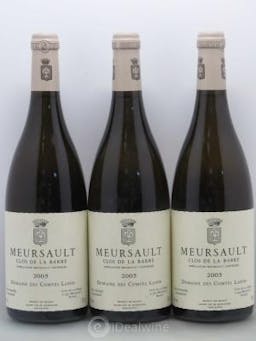 Meursault Clos de la Barre Comtes Lafon (Domaine des)  2005 - Lot of 3 Bottles