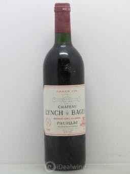 Château Lynch Bages 5ème Grand Cru Classé  1989 - Lot de 1 Bouteille