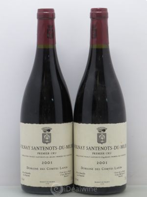 Volnay 1er Cru Santenots du Milieu Comtes Lafon (Domaine des)  2001 - Lot of 2 Bottles